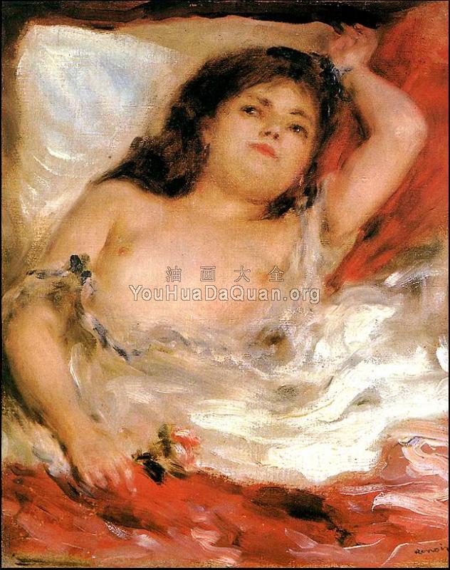 Reclining Semi-Nude - 皮埃尔·奥古斯特·雷诺阿